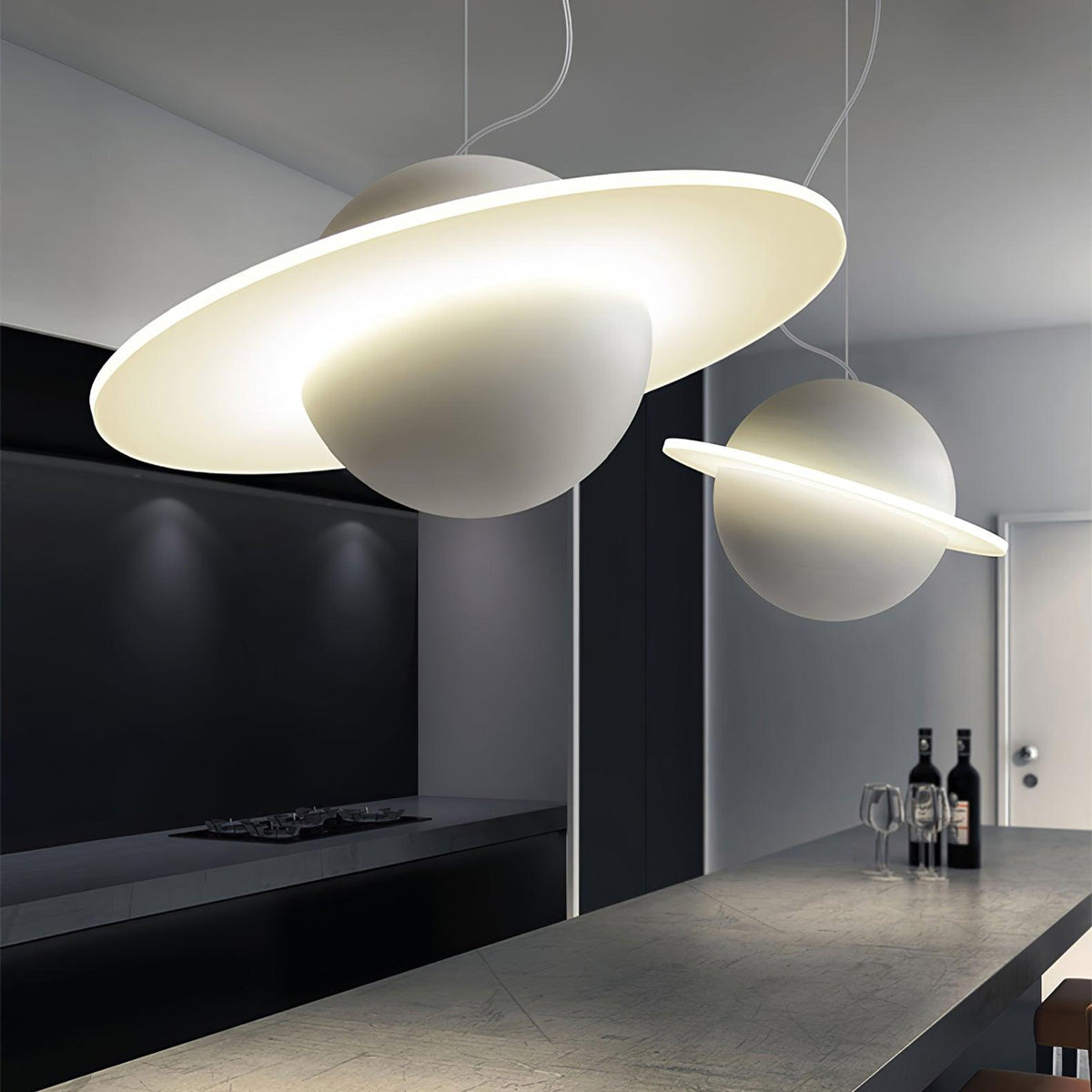Calenor Suspension Métal Contemporaine