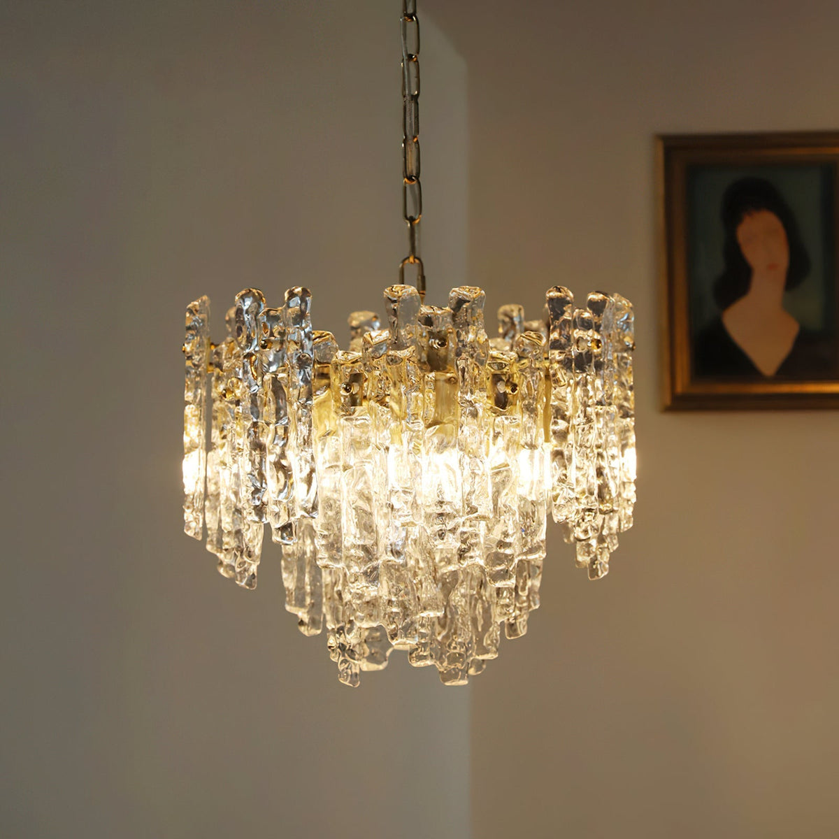 The smallest size Kalmar Pendant Light, Dia 20cm.