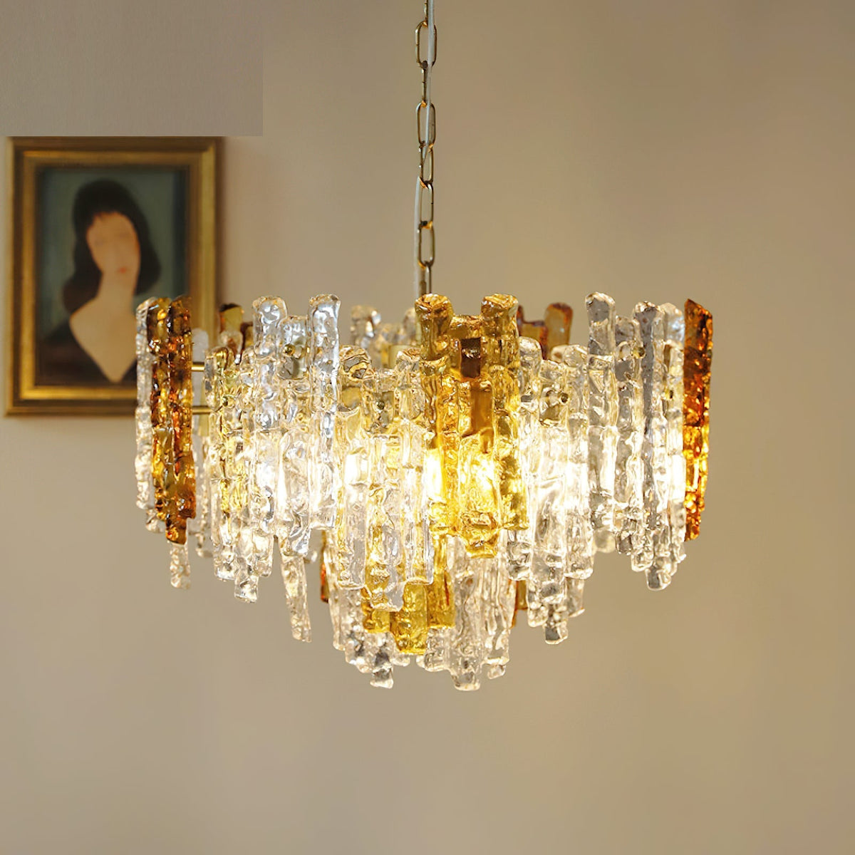 The medium size Kalmar Pendant Light, Dia 43cm.
