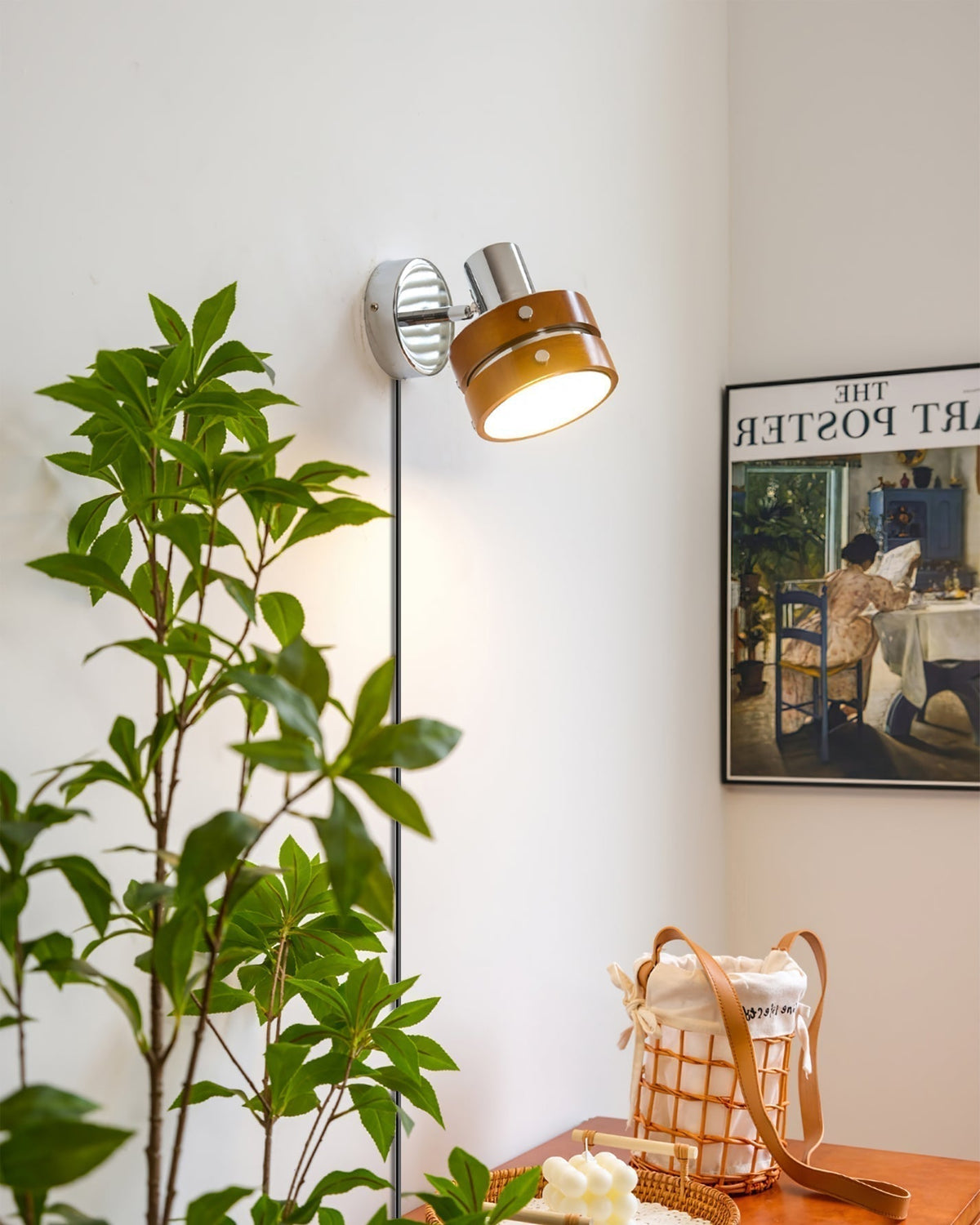 Orbitce Applique Murale Classique en Bois