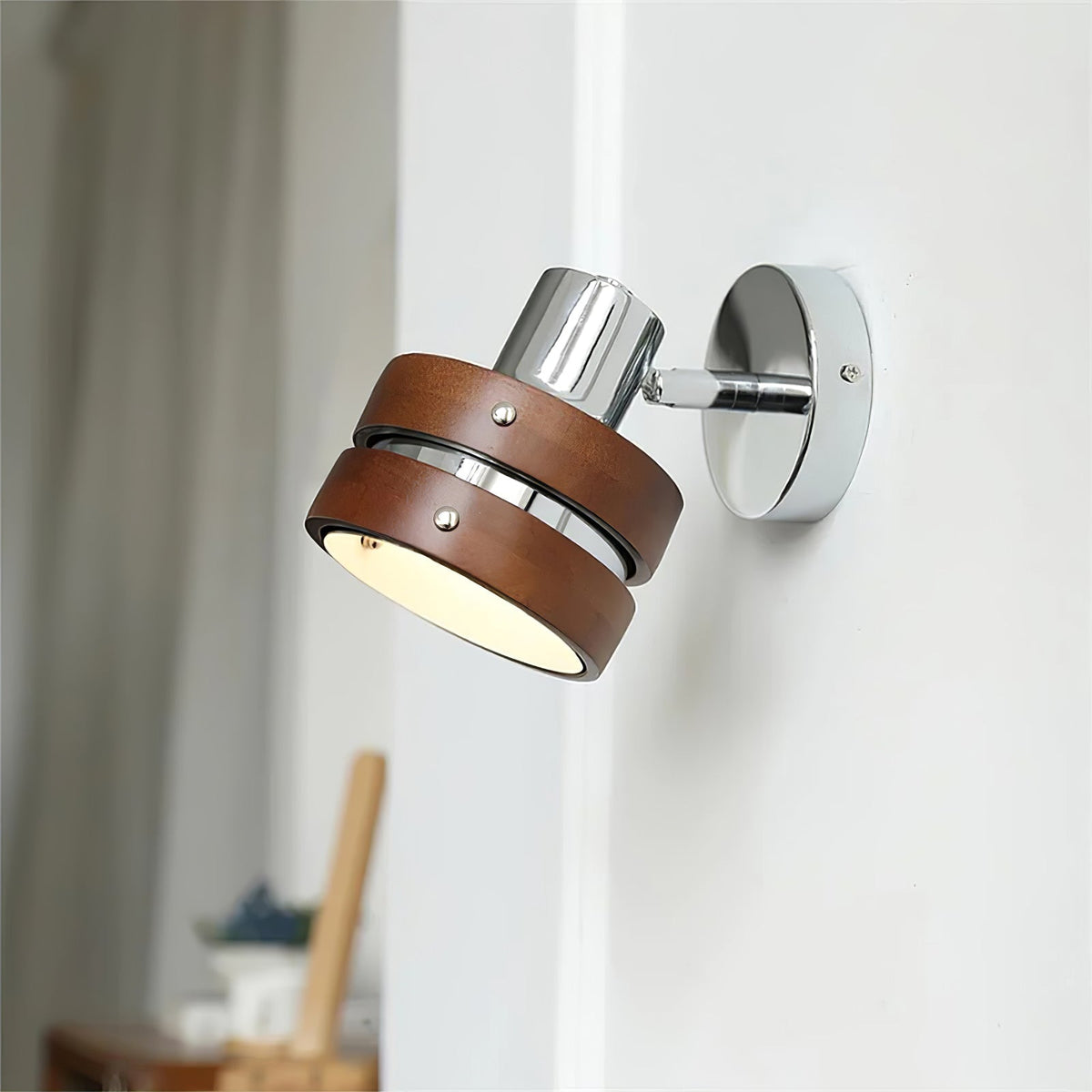Oreniona Applique Murale en Noyer Art Nordique Premium