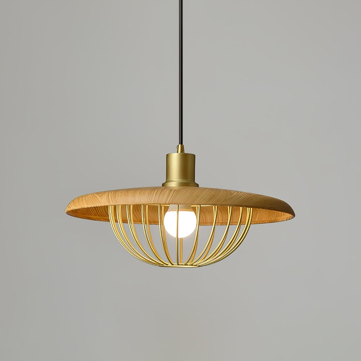 Elanora Suspension Rétro Vintage en Bois