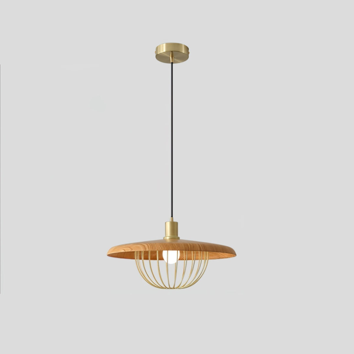 Elanora Suspension Rétro Vintage en Bois