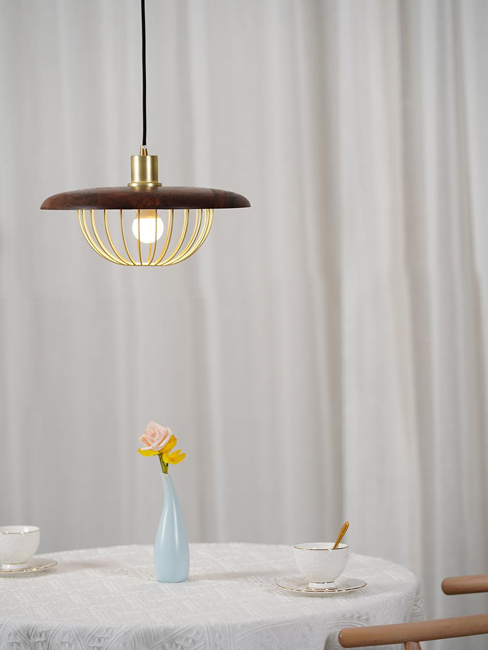 Elanora Suspension Rétro Vintage en Bois
