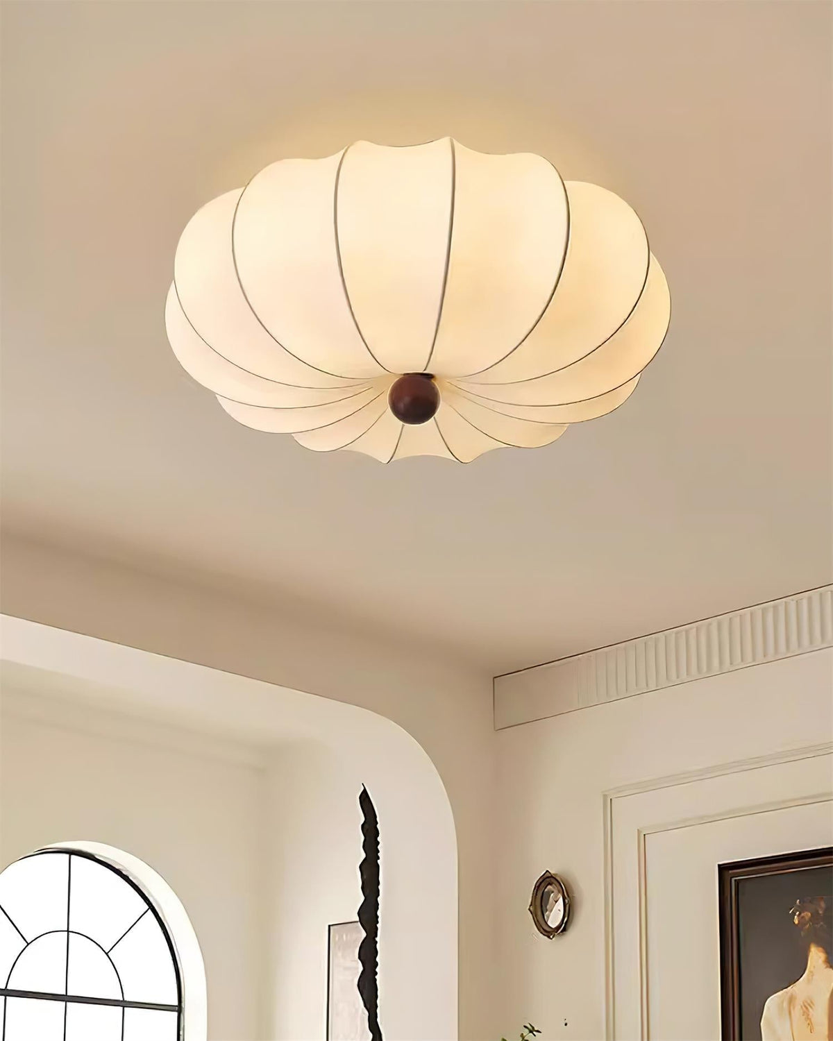 Novia Soft Glow Flush Mount Ceiling Light-Neutral Decor