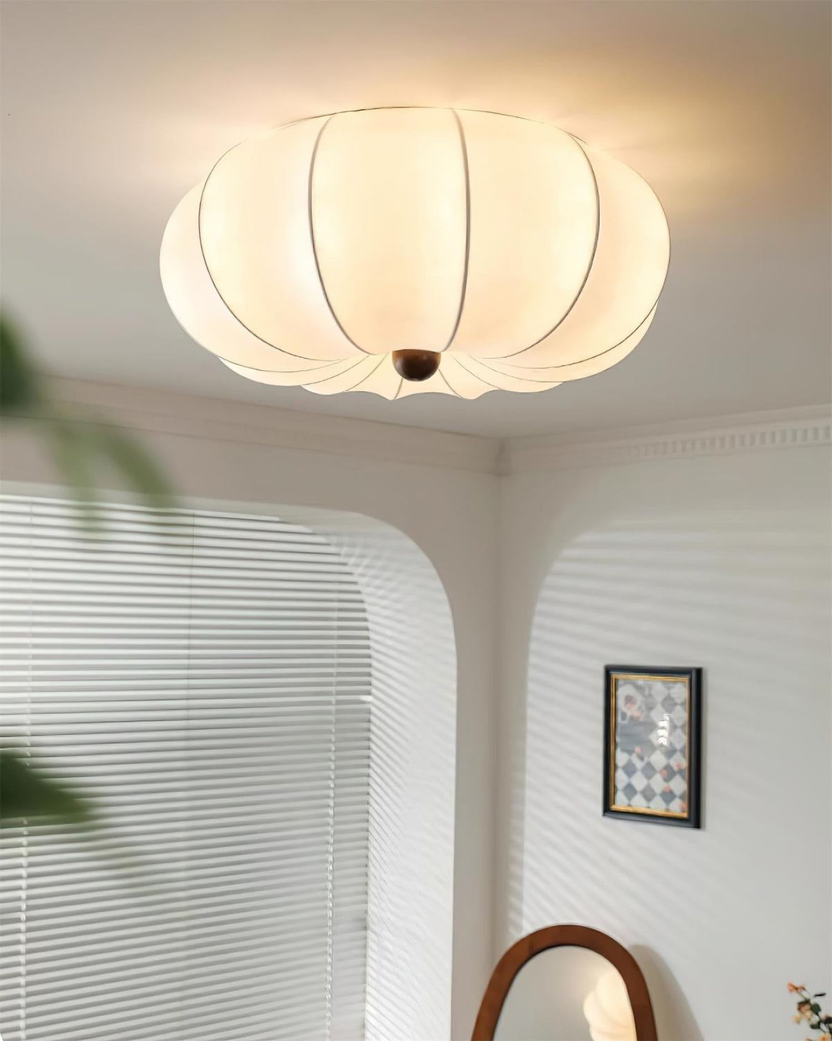 Novia Soft Glow Flush Mount Ceiling Light-Neutral Decor