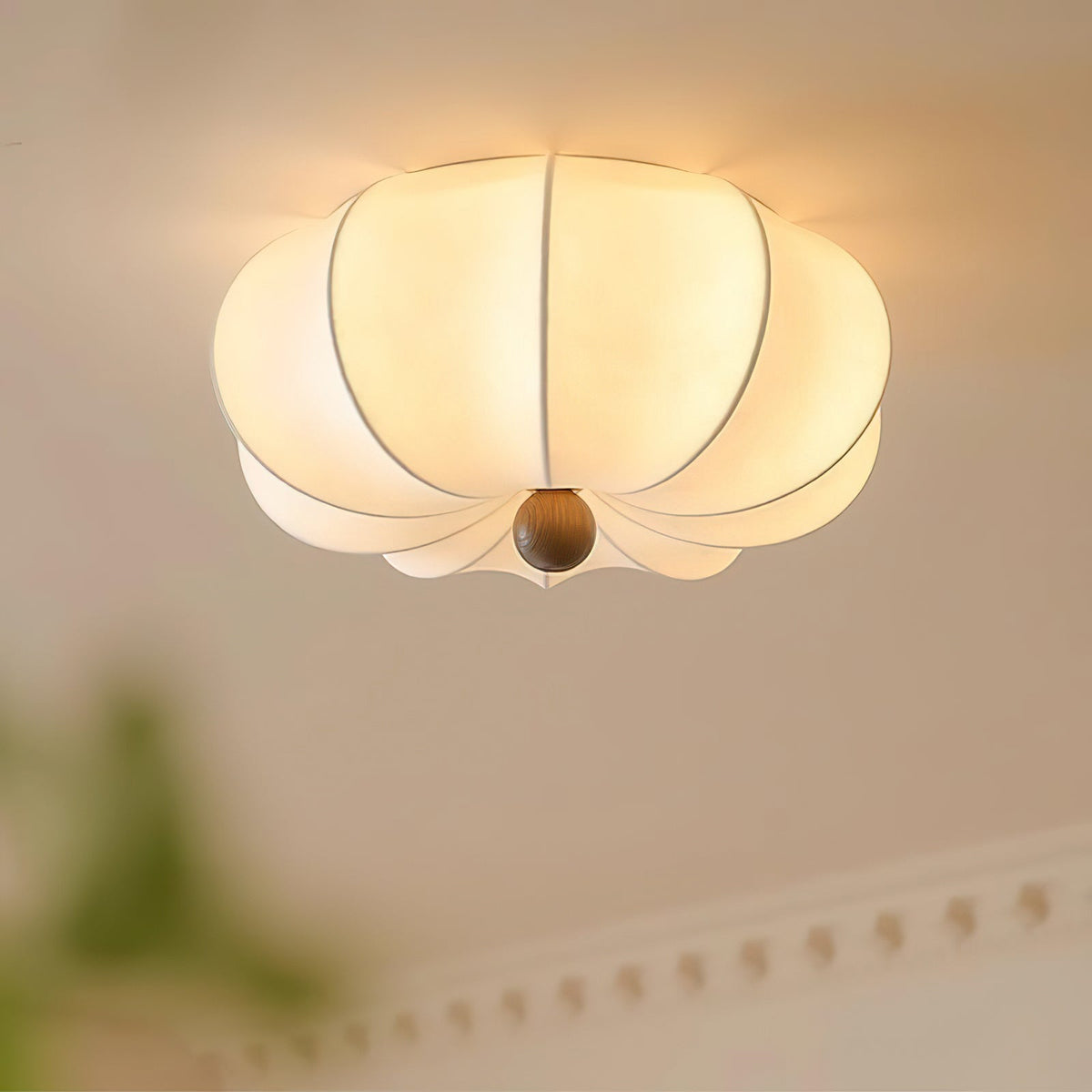 Novia Soft Glow Flush Mount Ceiling Light-Neutral Decor