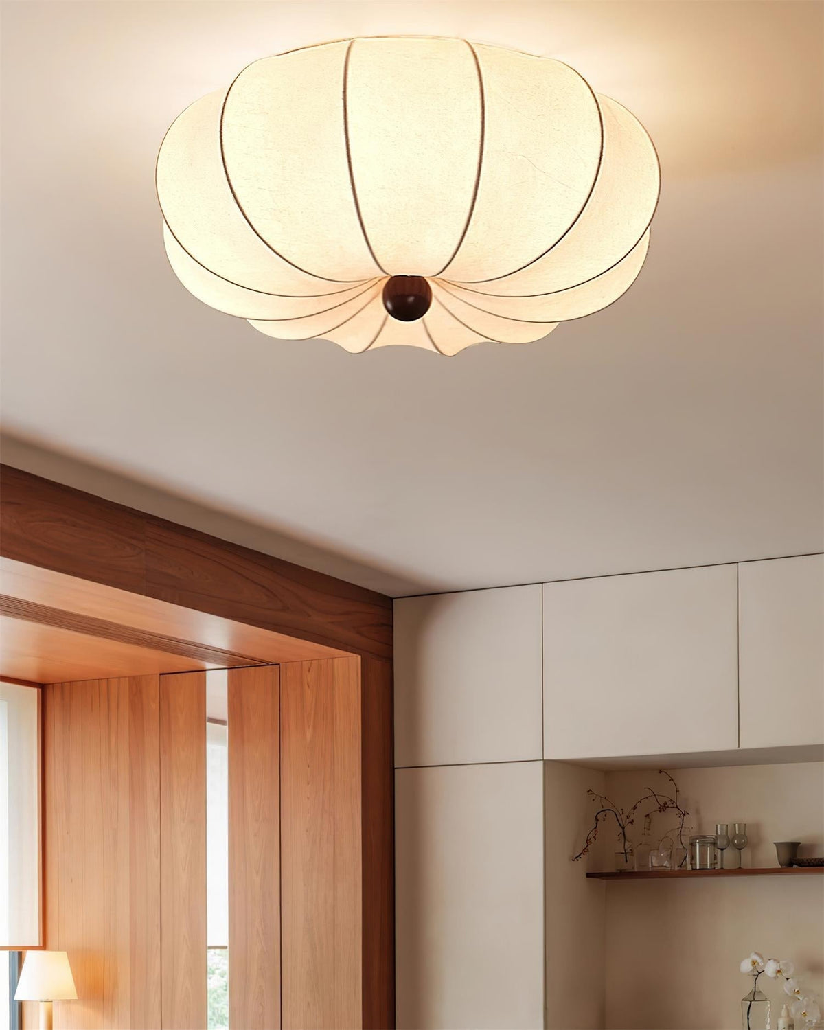 Novia Soft Glow Flush Mount Ceiling Light-Neutral Decor