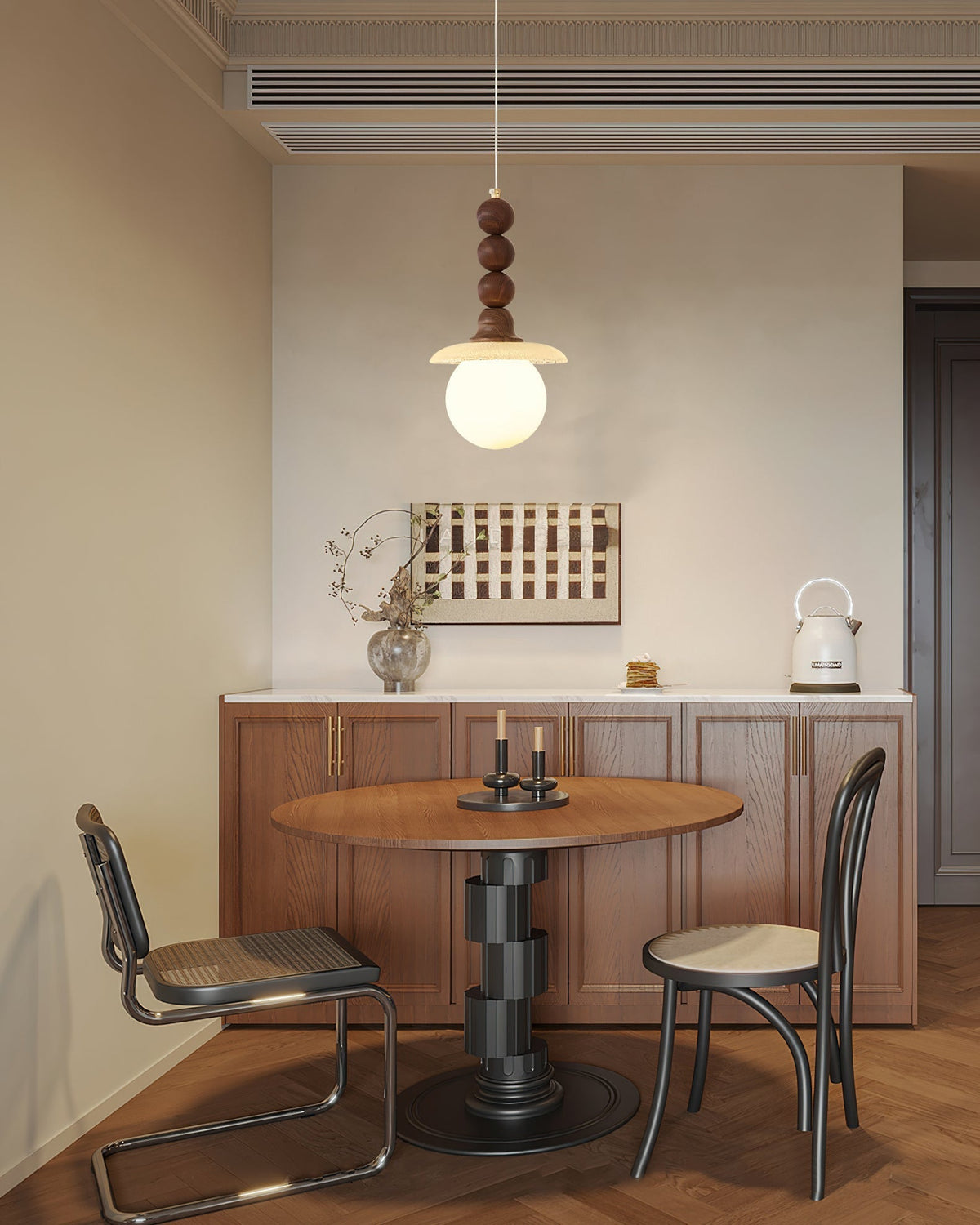 Product dimensions of the Kaydan Pendant Lamp.