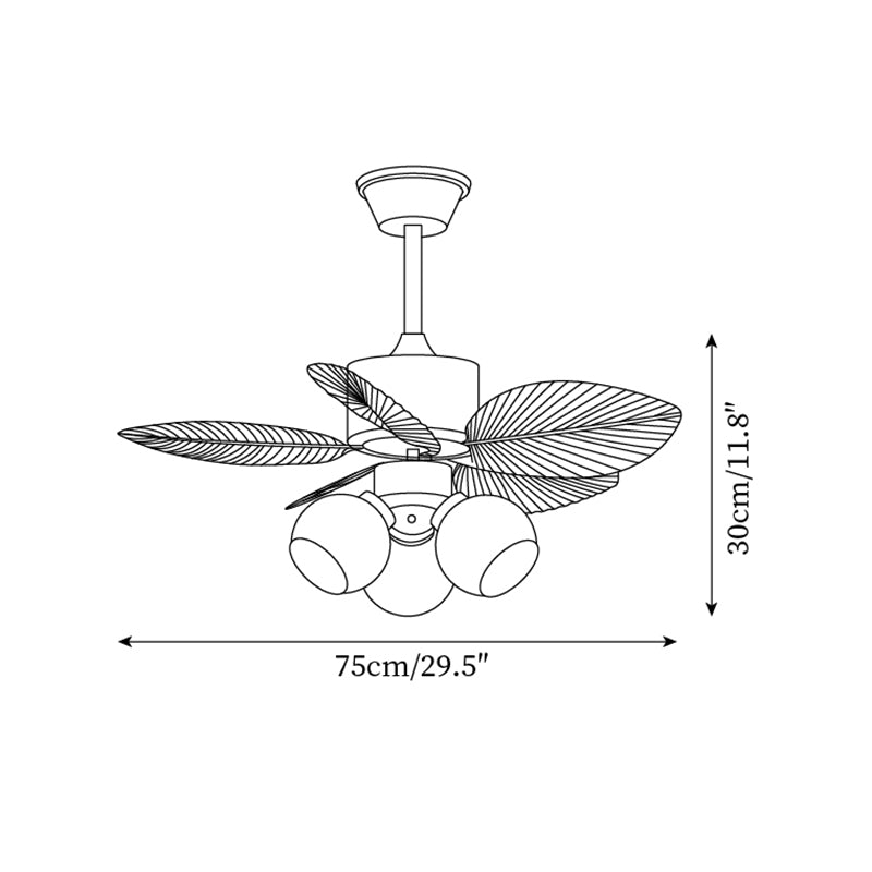 Avenineria Ventilateur de Plafond avec Éclairage