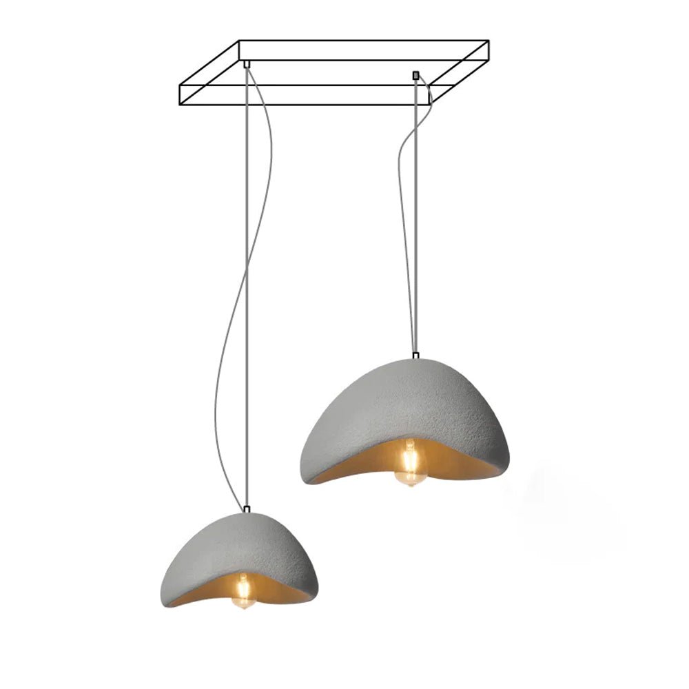 Beliane Suspension Lampe Nuage Blanc Minimaliste