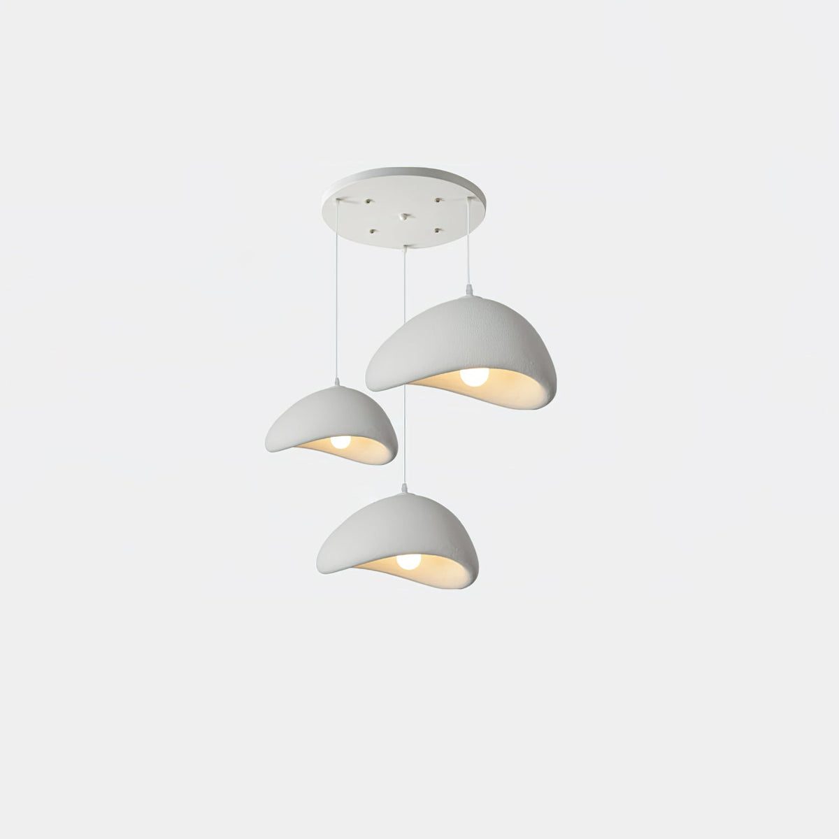 Beliane Suspension Lampe Nuage Blanc Minimaliste