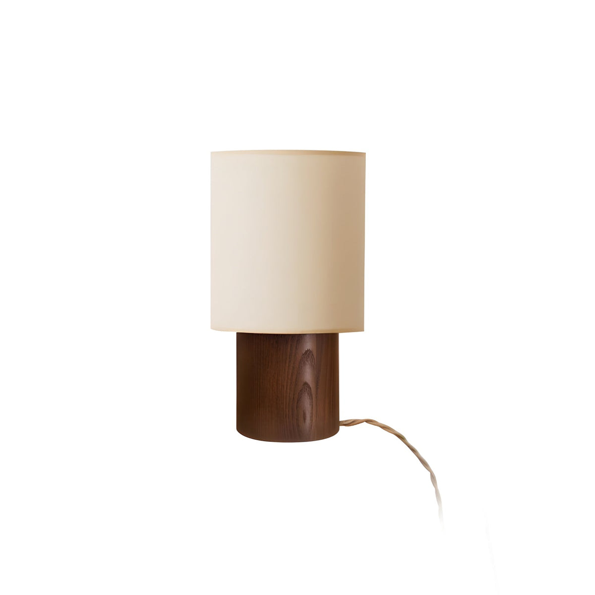 Alderielle Lampe de Table en Bois Noyer