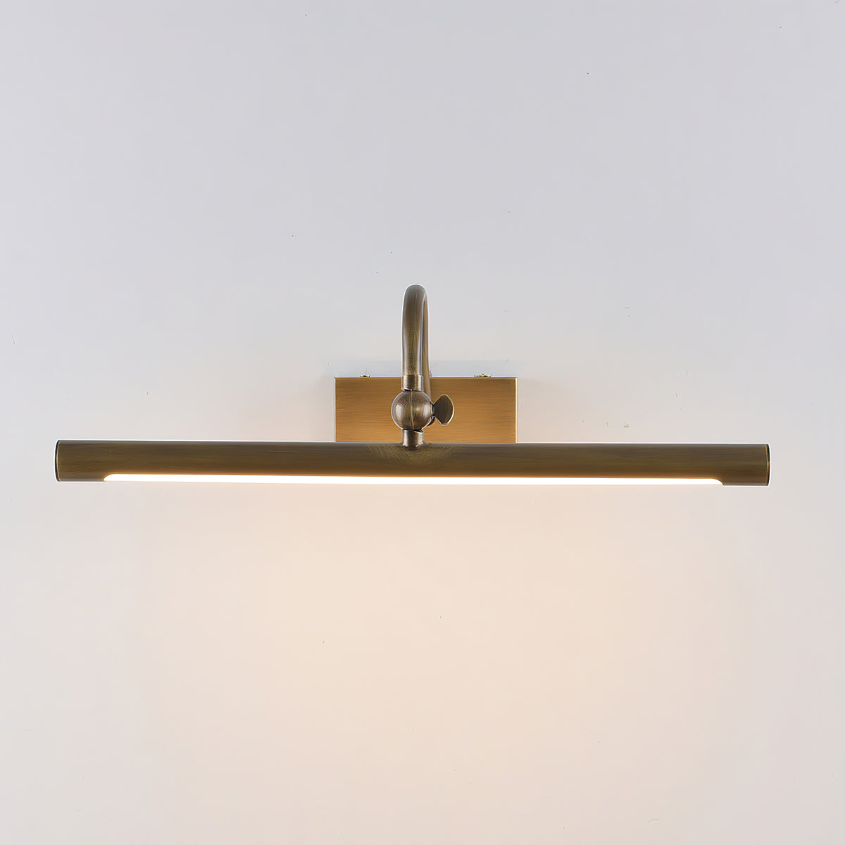 Kingsbury sconce in a home office environment providing task lighting.