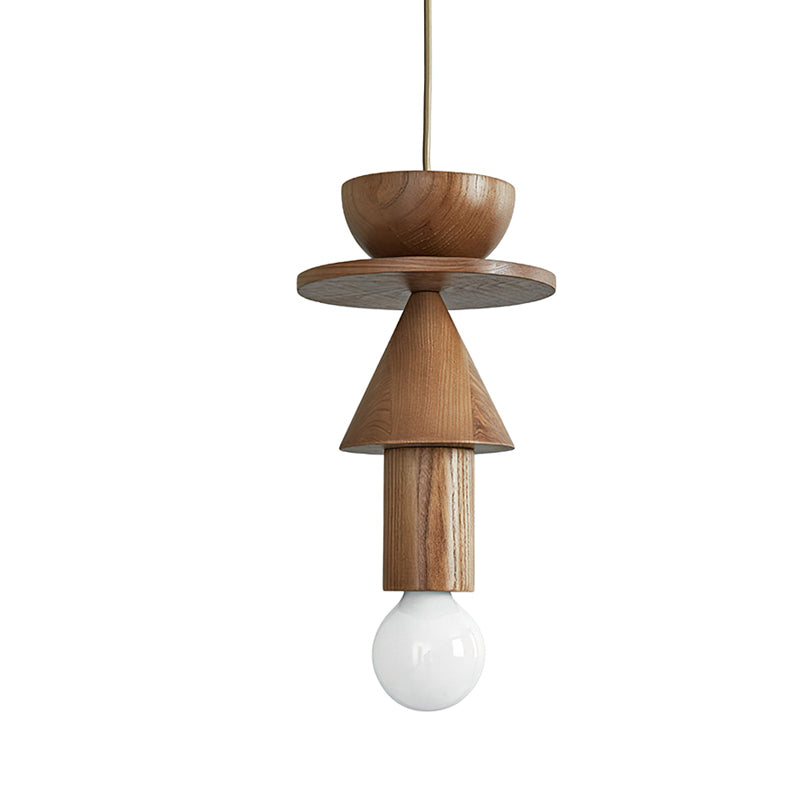 Lifestyle image featuring the Vanya pendant in a minimalist living room.