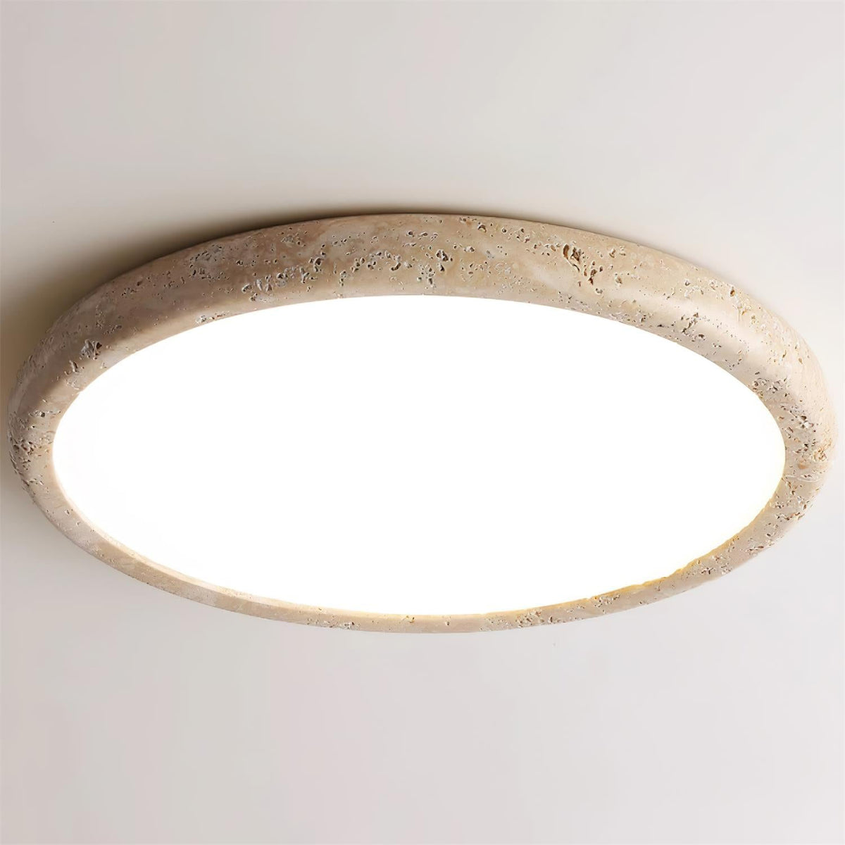 Ciro Travertine Ceiling Light-Neutral Decor