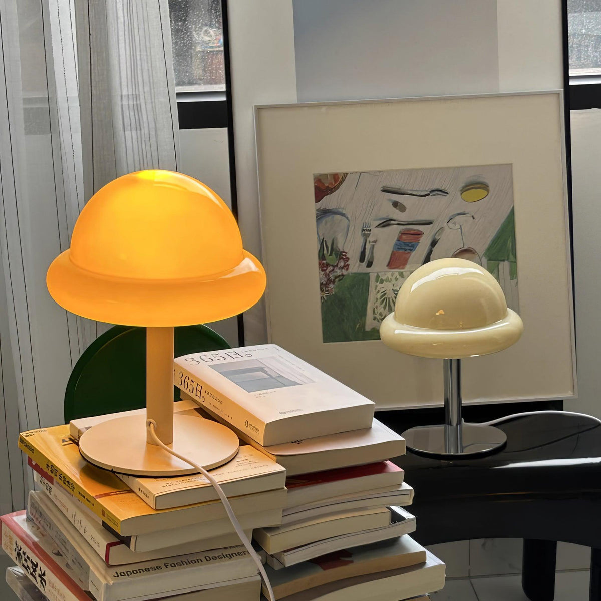 Eirisella Lampe de Table en Verre