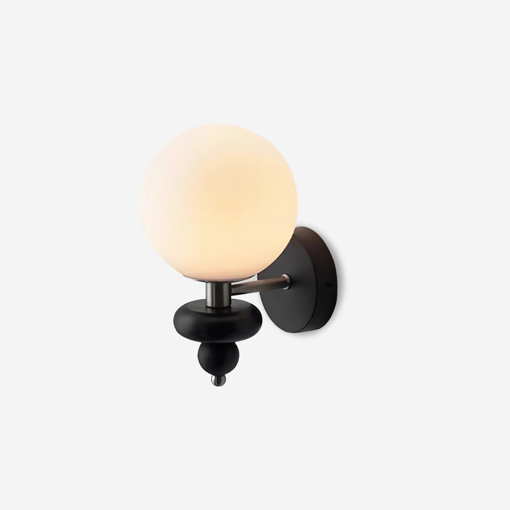 Evelo Modern Globe Wall Lamp-Neutral Decor