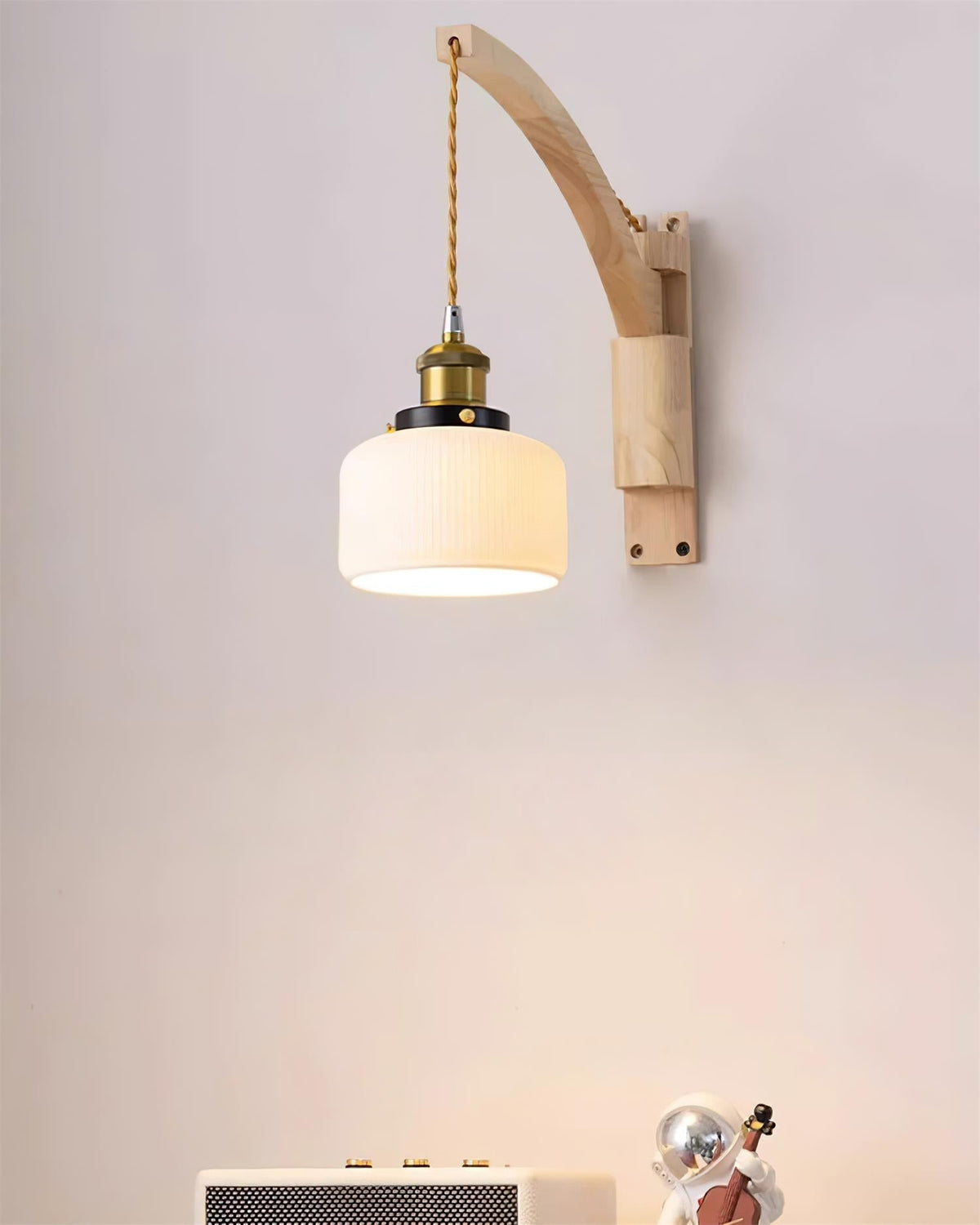 Novera Wall Lamp Ceramics-Neutral Decor