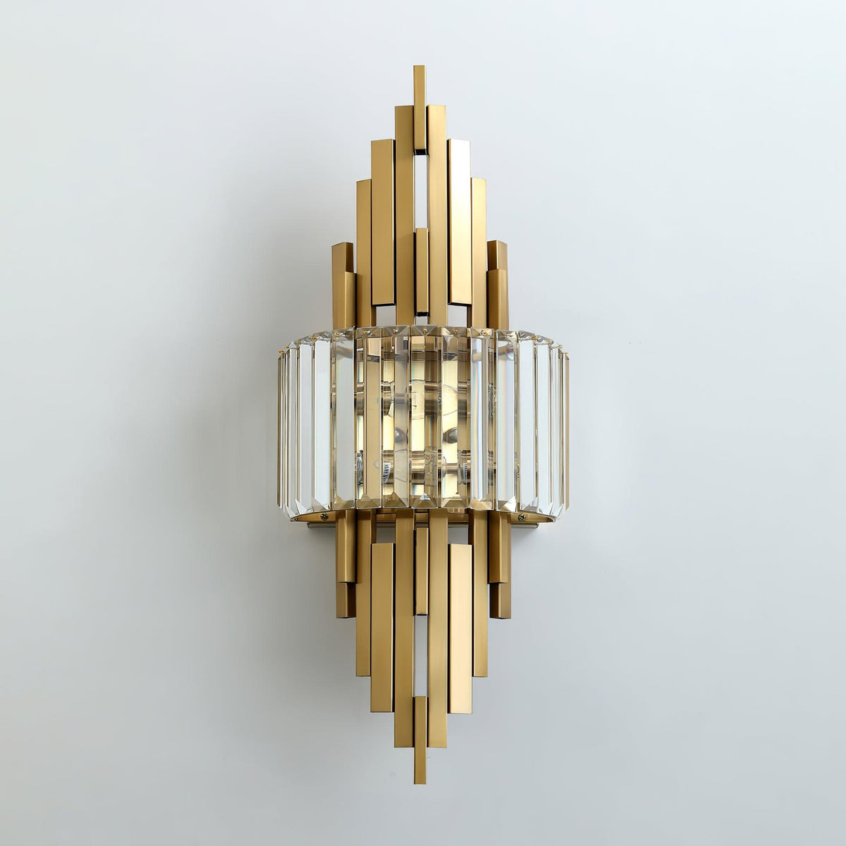 Voveliel Applique Murale en Verre de Luxe Postmoderne