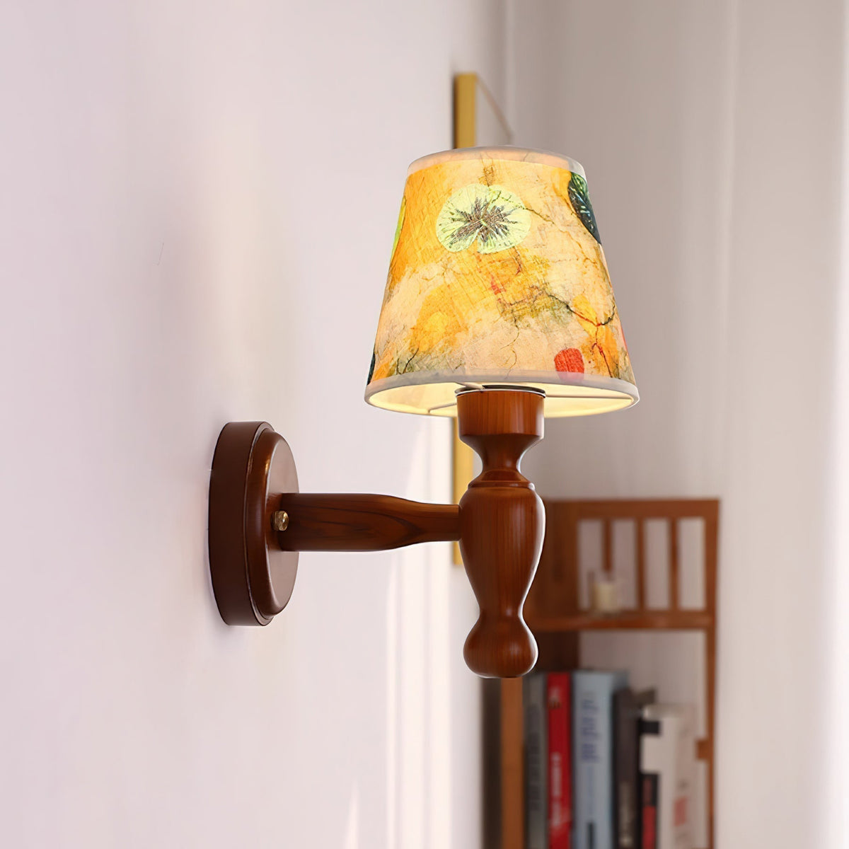 Orbel Mapleleaf Wooden Wall Lamp-Neutral Decor
