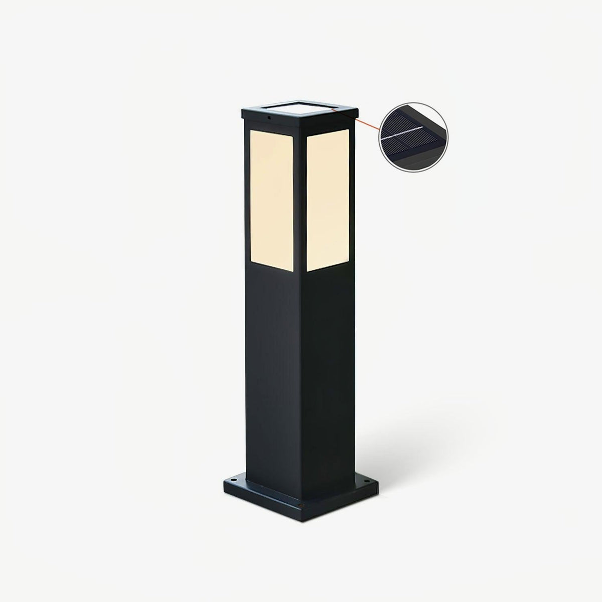Soliane Lampe Exterieure Solaire de Type Bollard