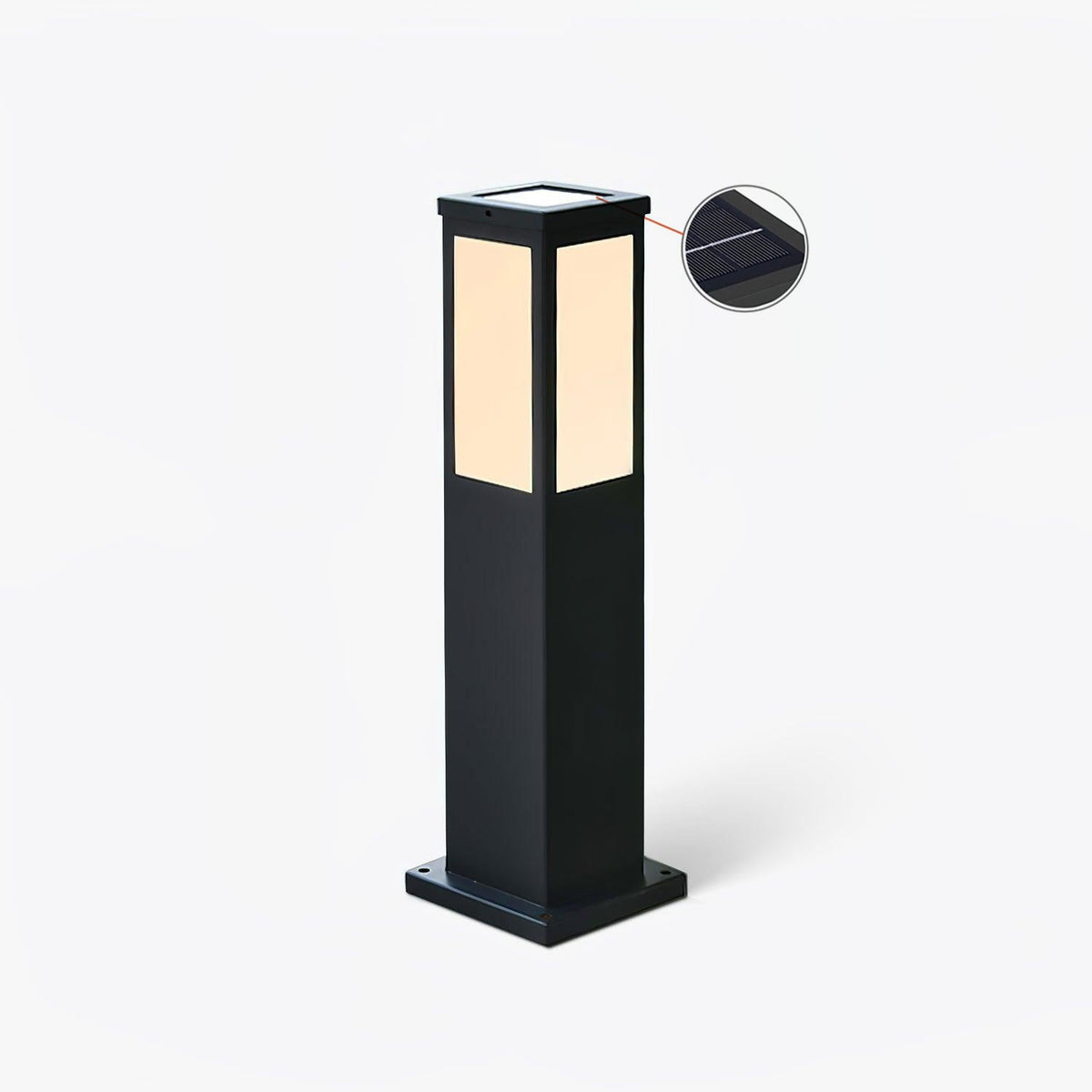 Soliane Lampe Exterieure Solaire de Type Bollard