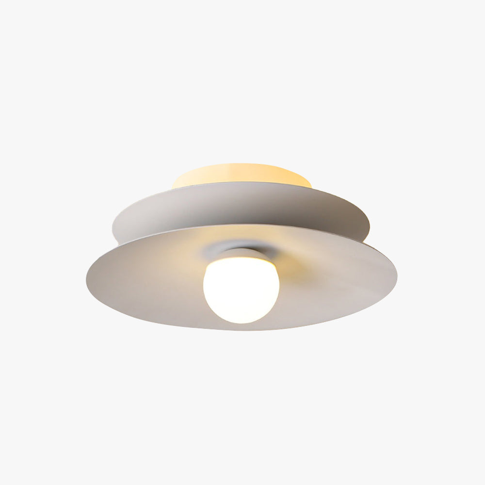 Arisha Moderne LED Plafonnier Blanc Rouge Noir Métal Cuisine Balcon