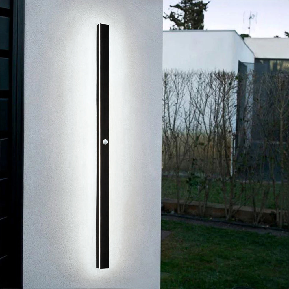Nazen Applique Murale Extérieur LED Étanche Minimaliste Métal Cour-Cielum