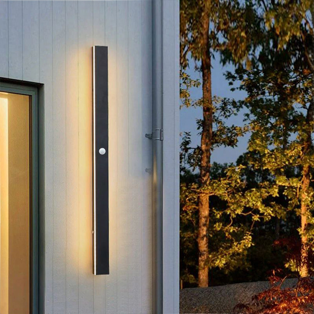 Nazen Applique Murale Extérieur LED Étanche Minimaliste Métal Cour-Cielum