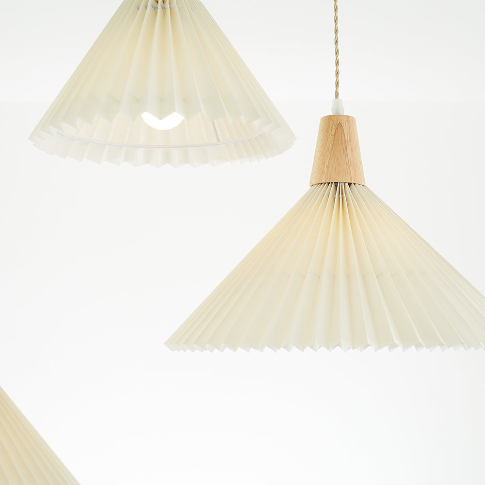 Ritta Suspension Cluster, Plissé 4 Styles
