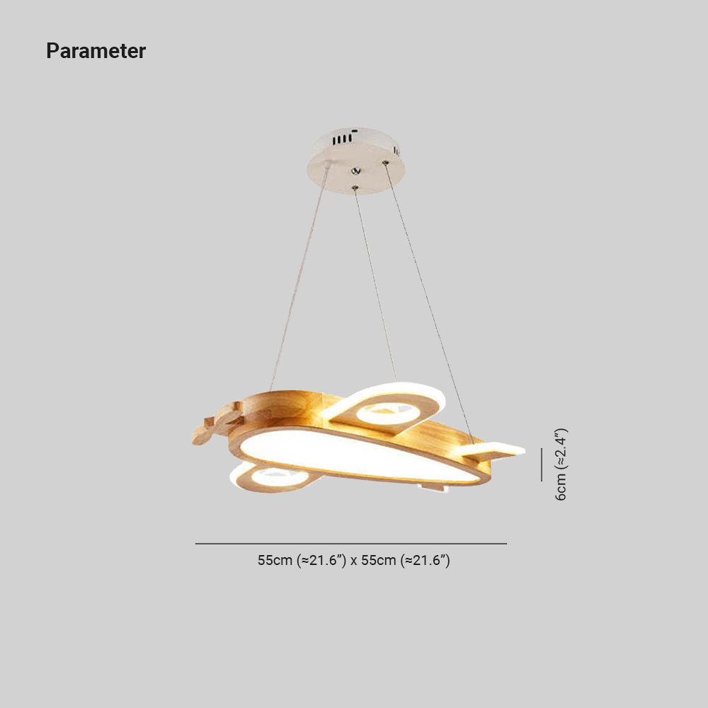 Aria Luminaire Suspension en Forme d'avion, Chambre d'enfant