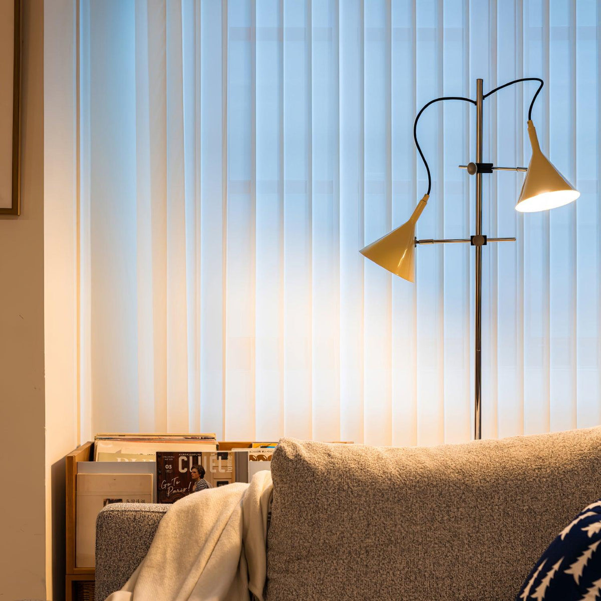Lampadaire en Laiton