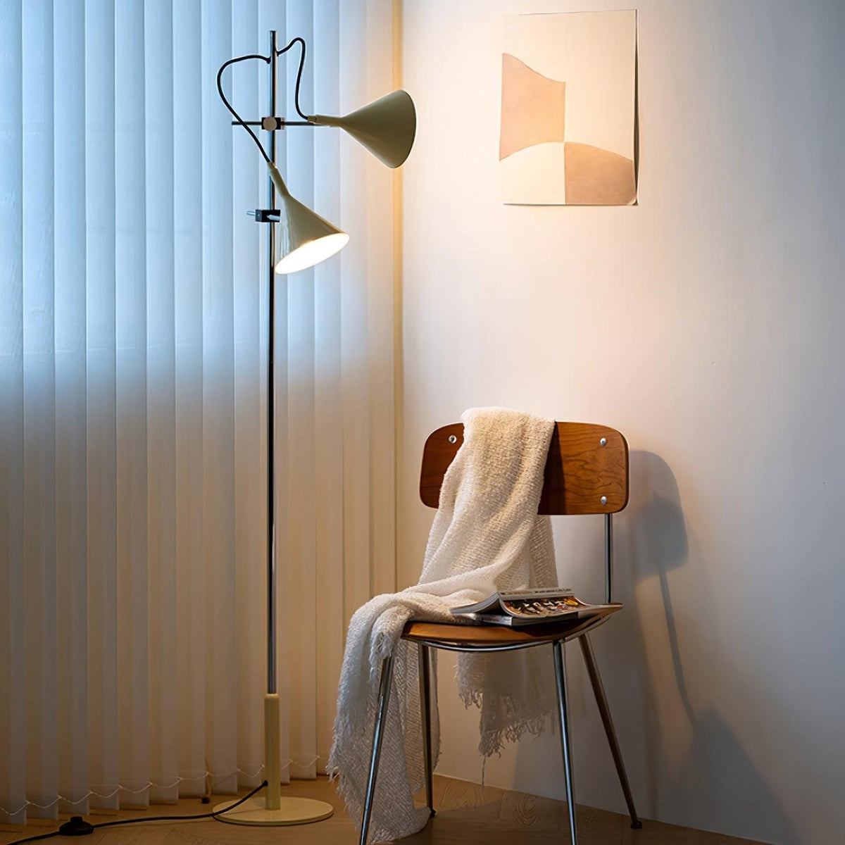 Lampadaire en Laiton