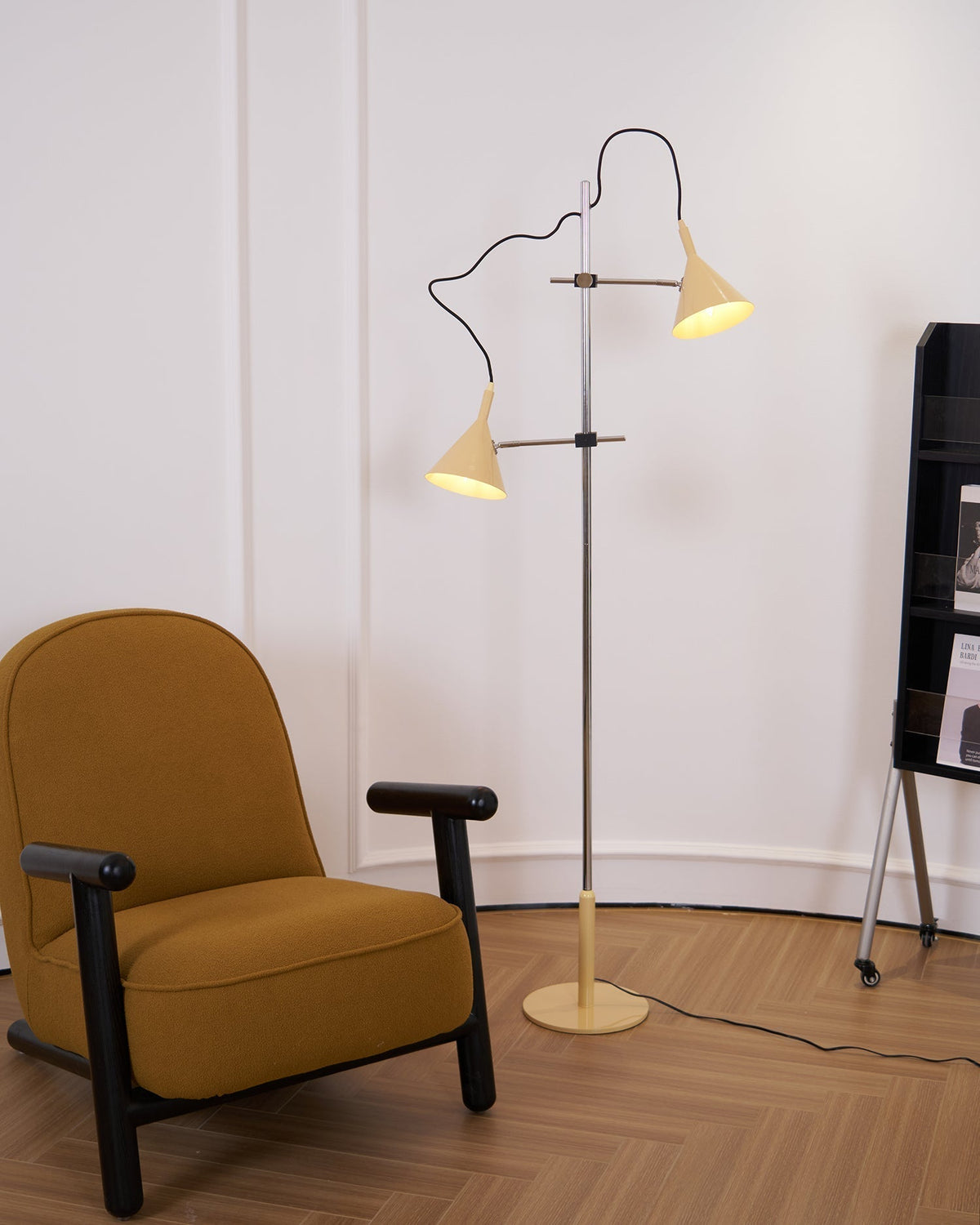 Lampadaire en Laiton