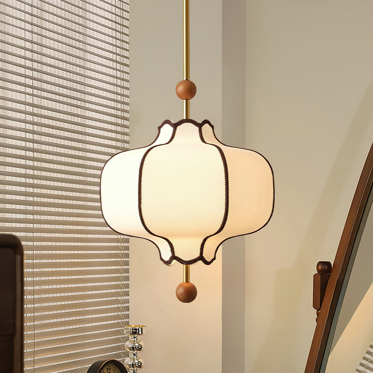 Aura Suspension lanterne en Tissu