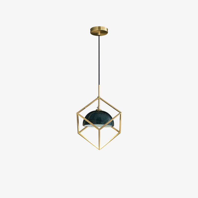 Cubo Suspension en Laiton Moderne