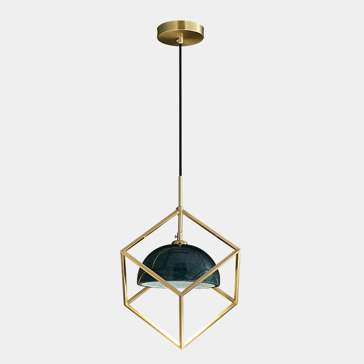 Cubo Suspension en Laiton Moderne