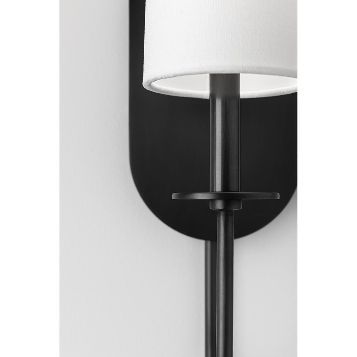 Gavane Lampe Murale en Tissu et Laiton Premium Élégance