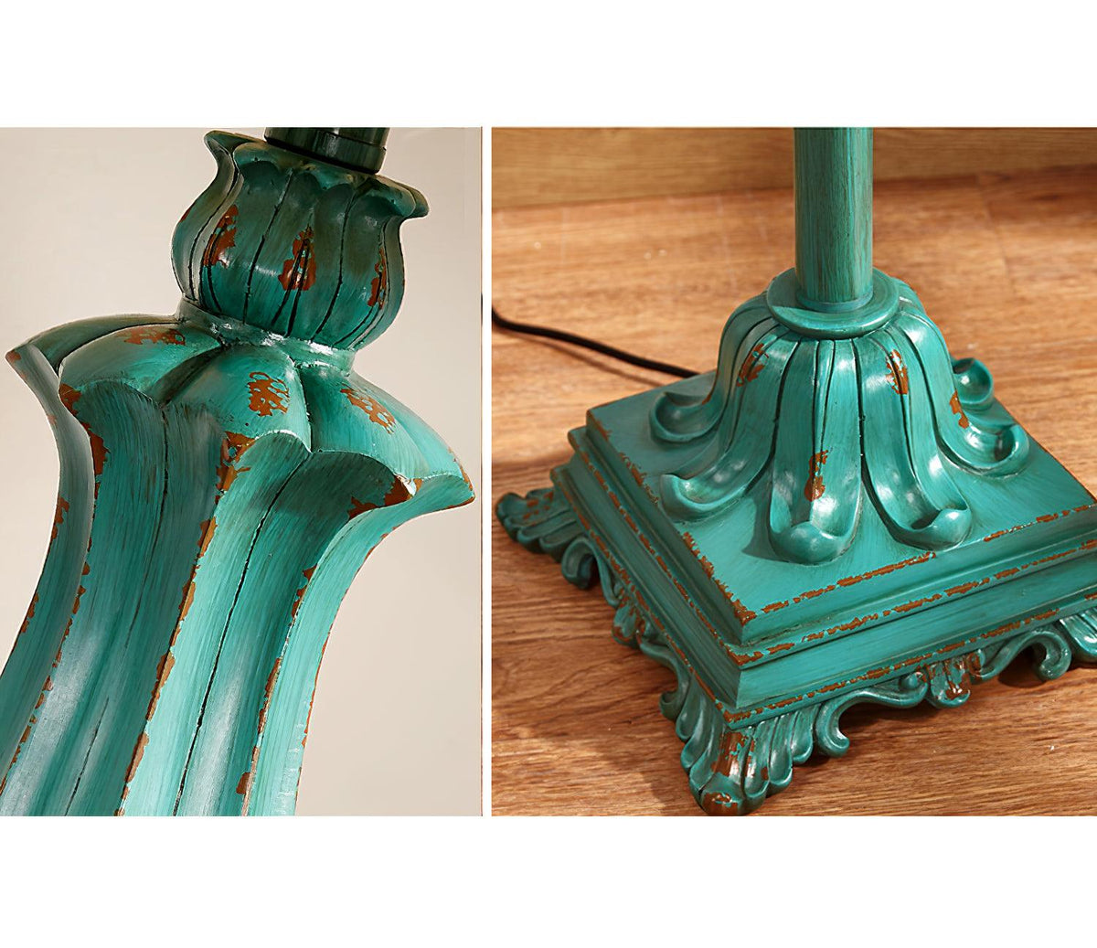 Lucirina Vintage Résine Lampadaire Sol