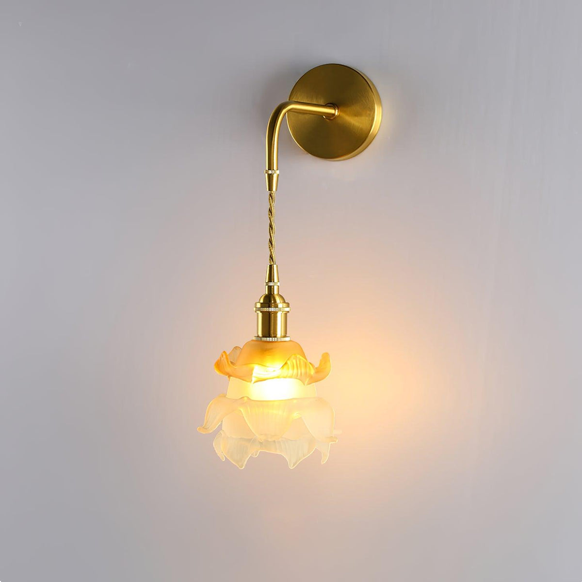 AmariraApplique Murale Laiton Verre Élégance Premium