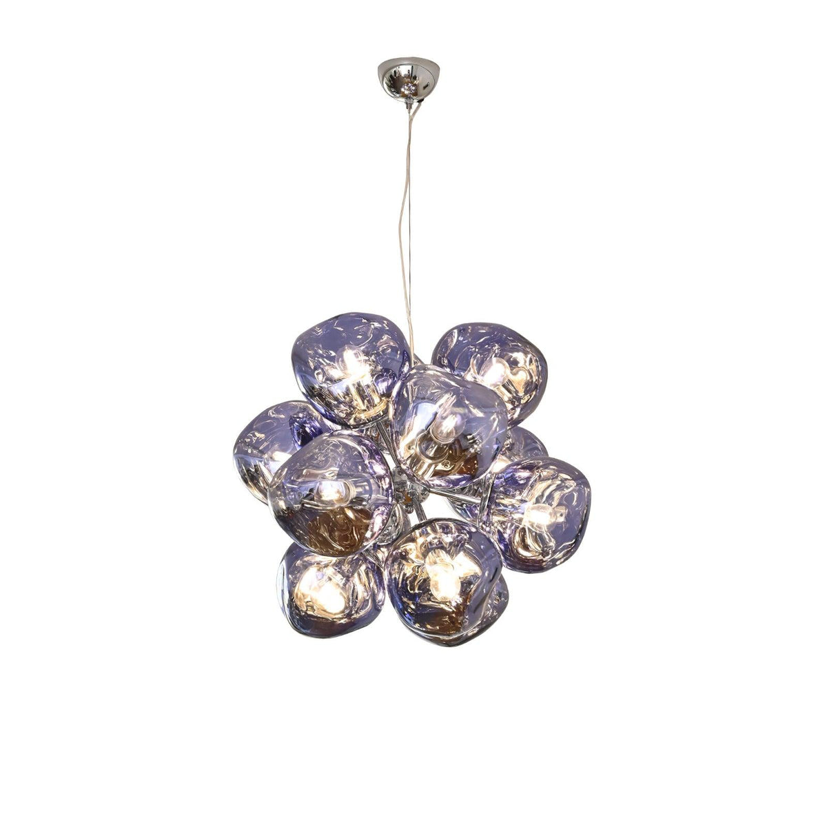 Esola Cluster Glass Pendant Light-Neutral Decor