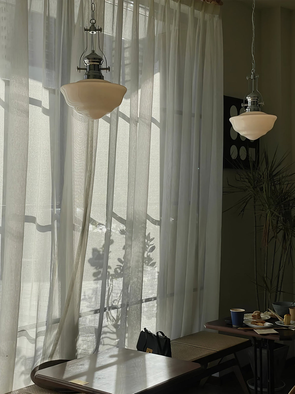 Lauraria Premium Nordic Art Verre Suspension Lumière
