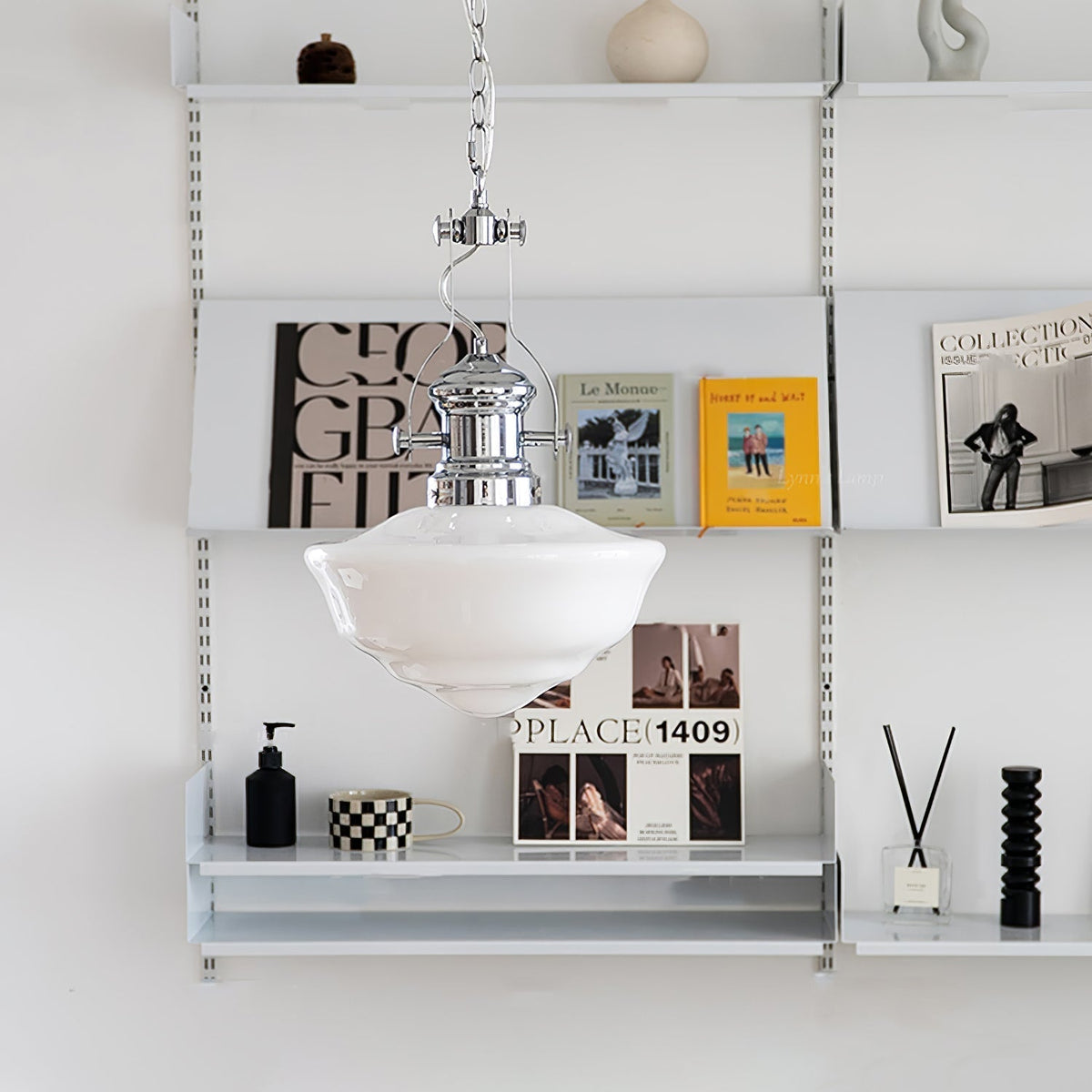 Lauraria Premium Nordic Art Verre Suspension Lumière