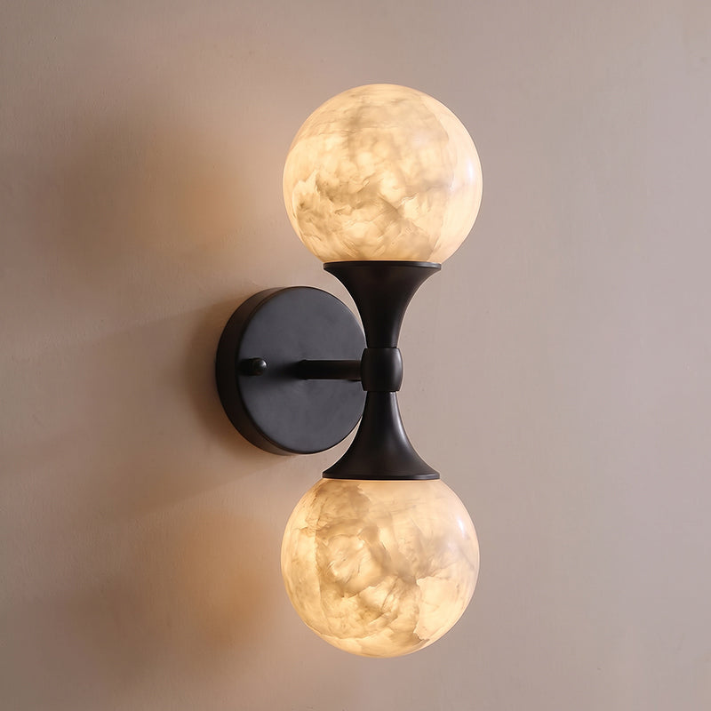 Ulverford Applique Murale Double En Albâtre – vue 15