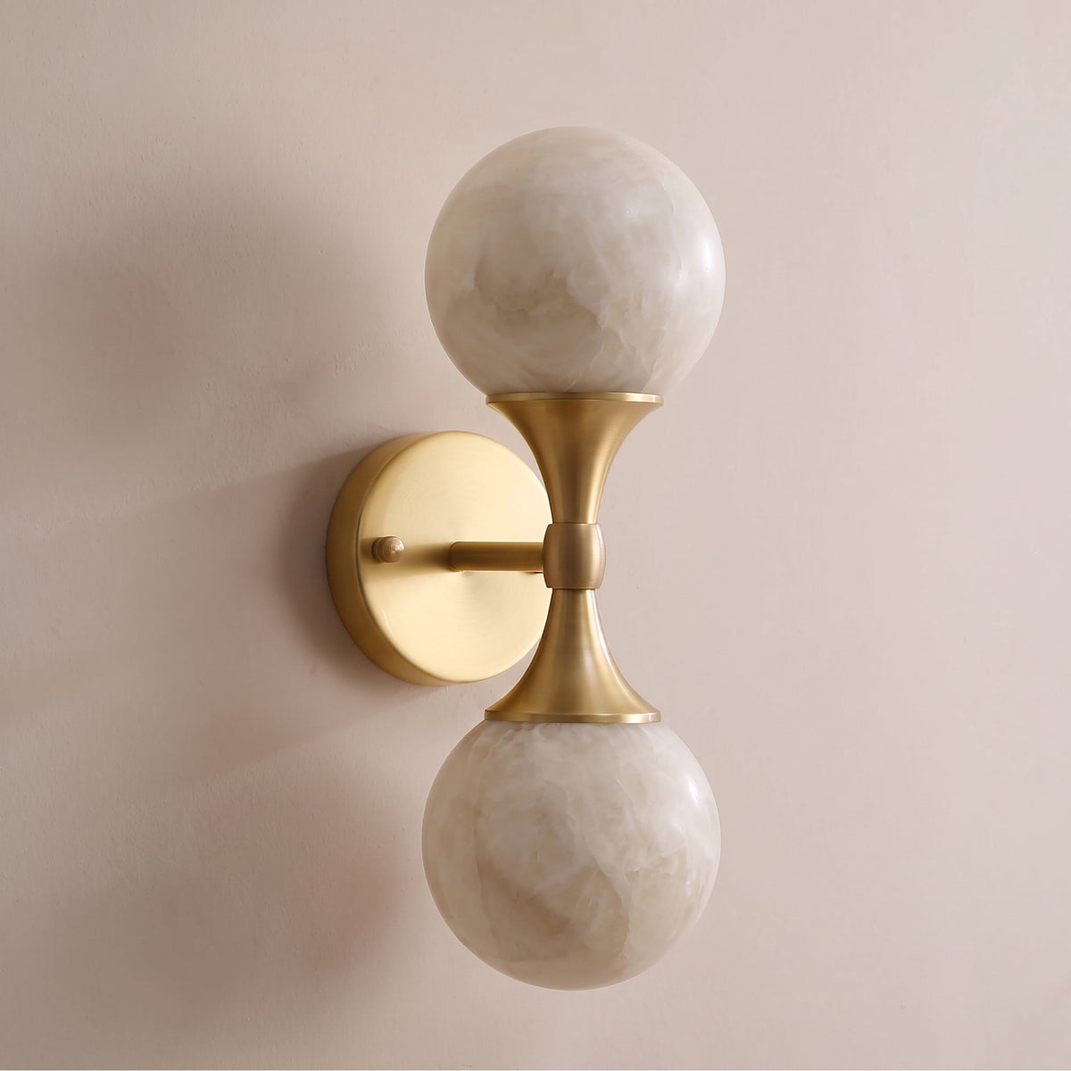 Ulverford Applique Murale Double En Albâtre – vue 14