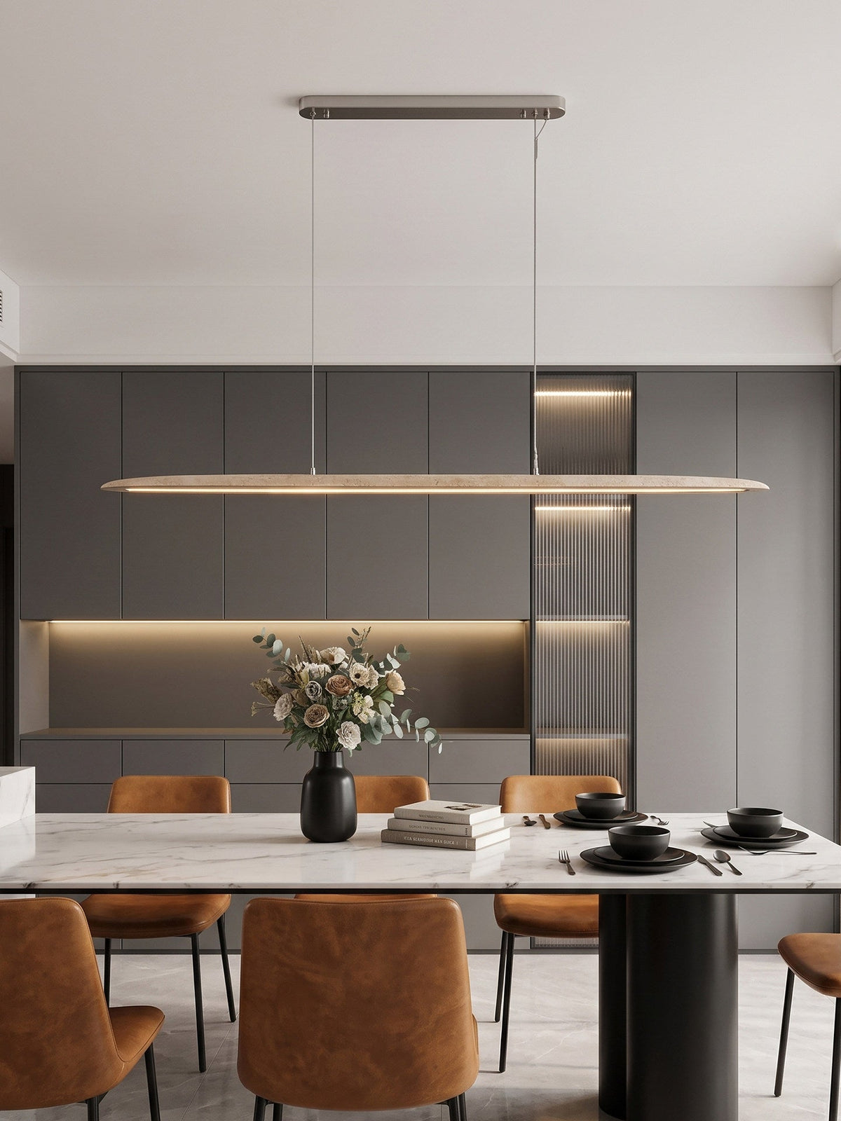 Keldenmere Suspension Linéaire En Travertin