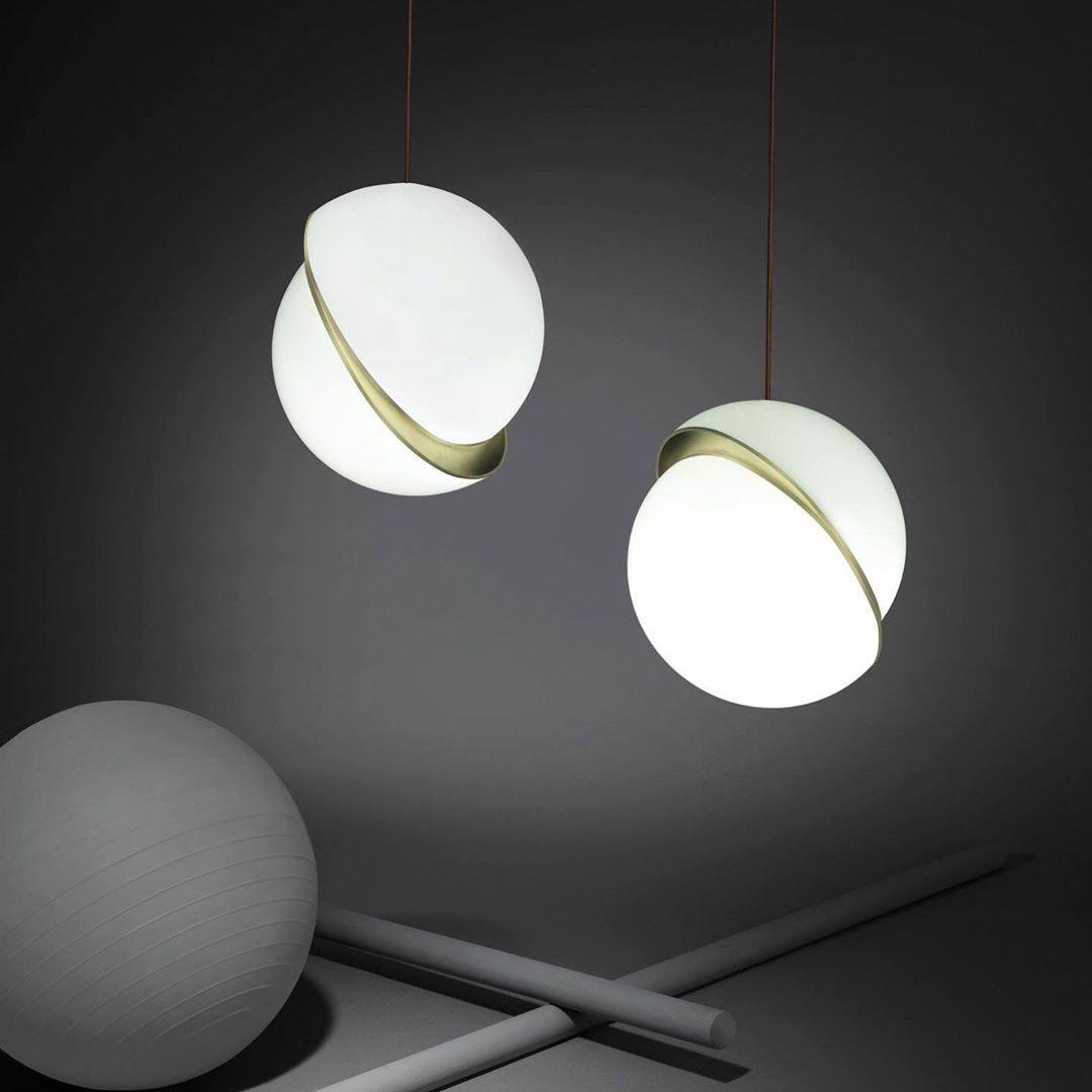 Grevelia Suspension Minimaliste en Verre