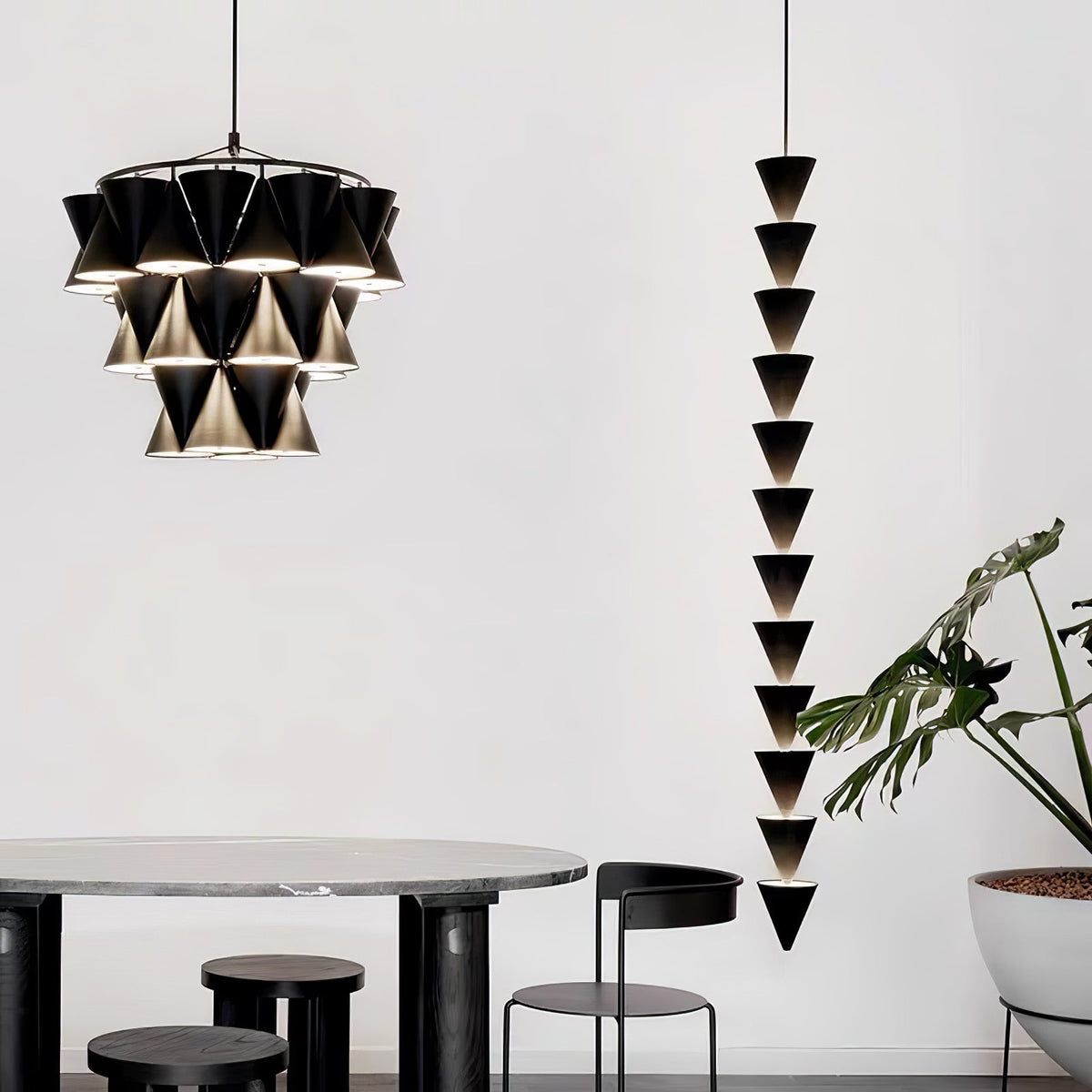 Evona Suspension Métal Minimaliste Moderne