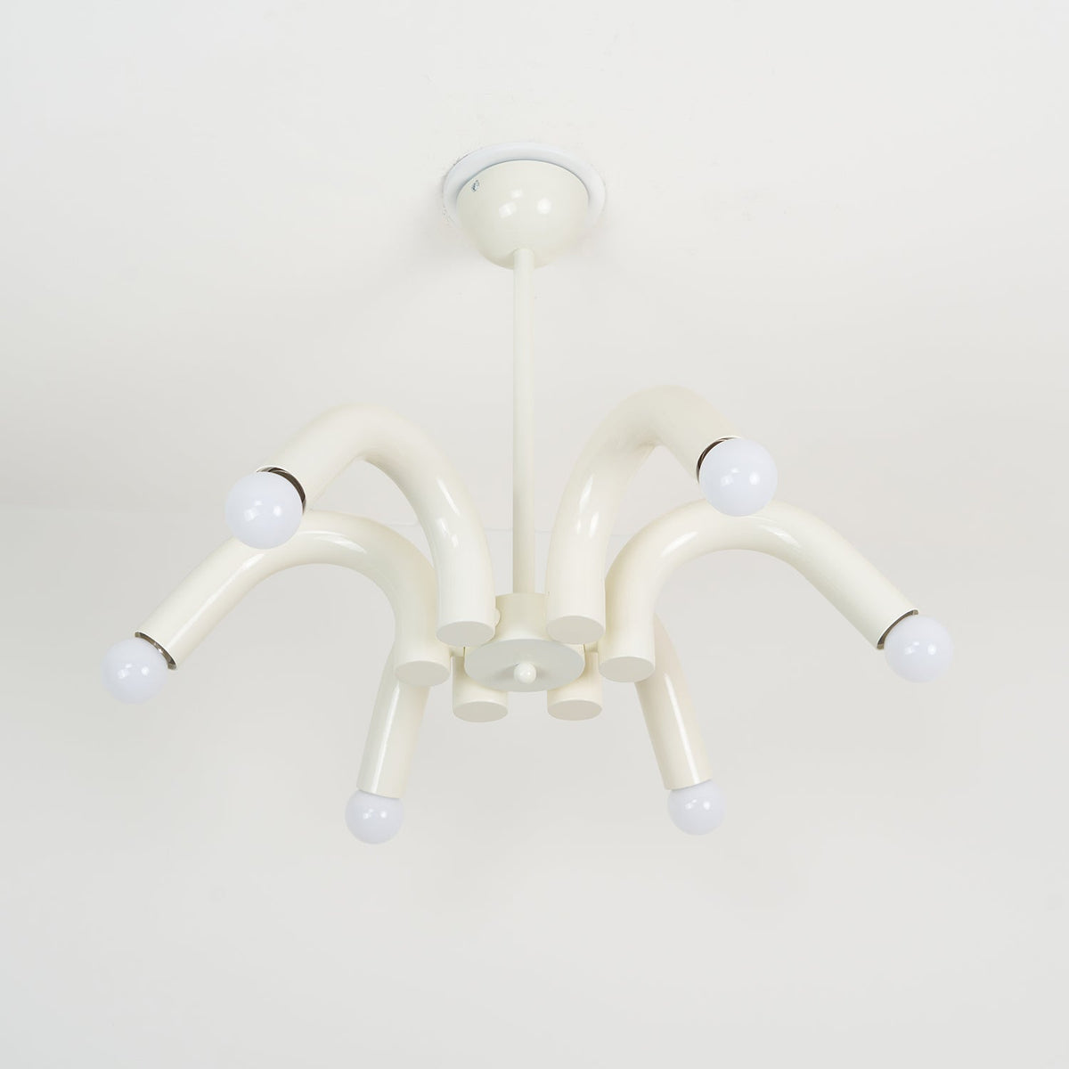 Fivelle Modern Cream Multi-Arm Chandelier-Neutral Decor